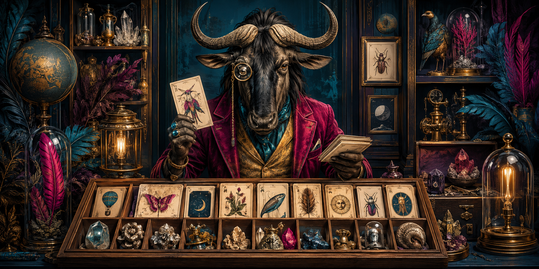 Original GNU artwork for Gnu Other Collectible Cards