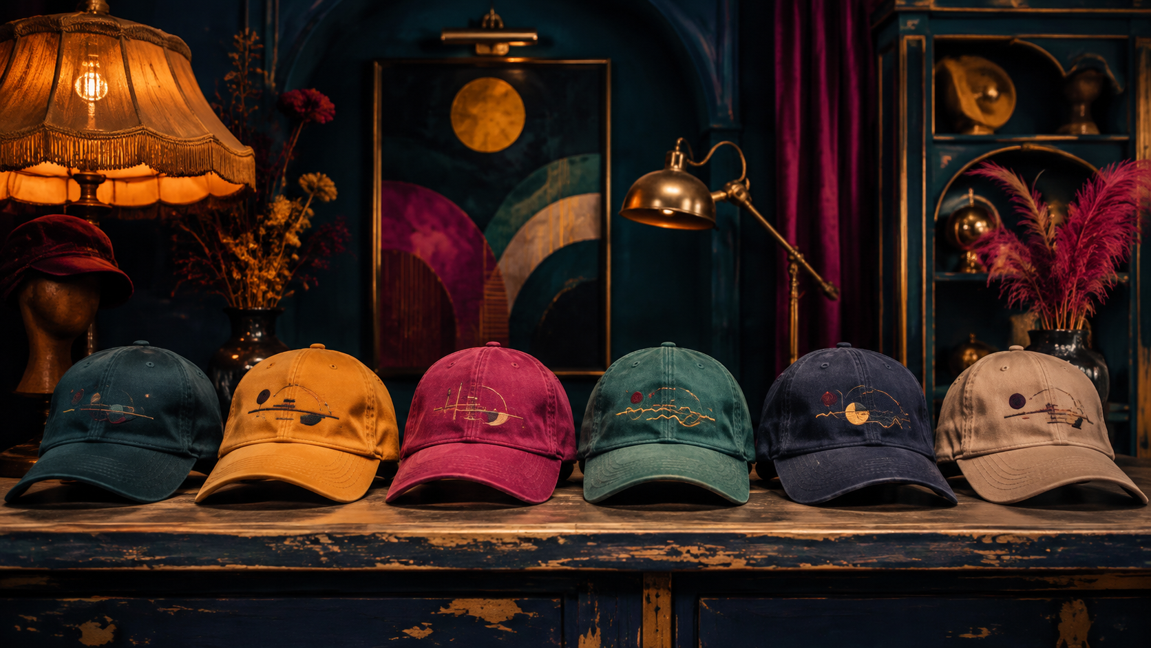 Ball Caps illustrated collection