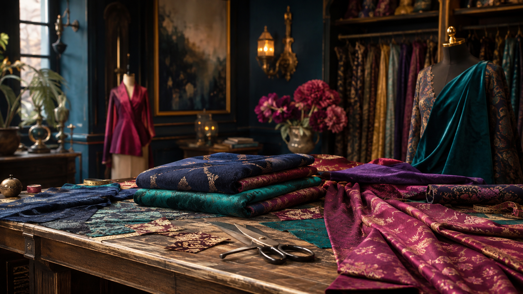 Fabric & Scraps illustrated atelier
