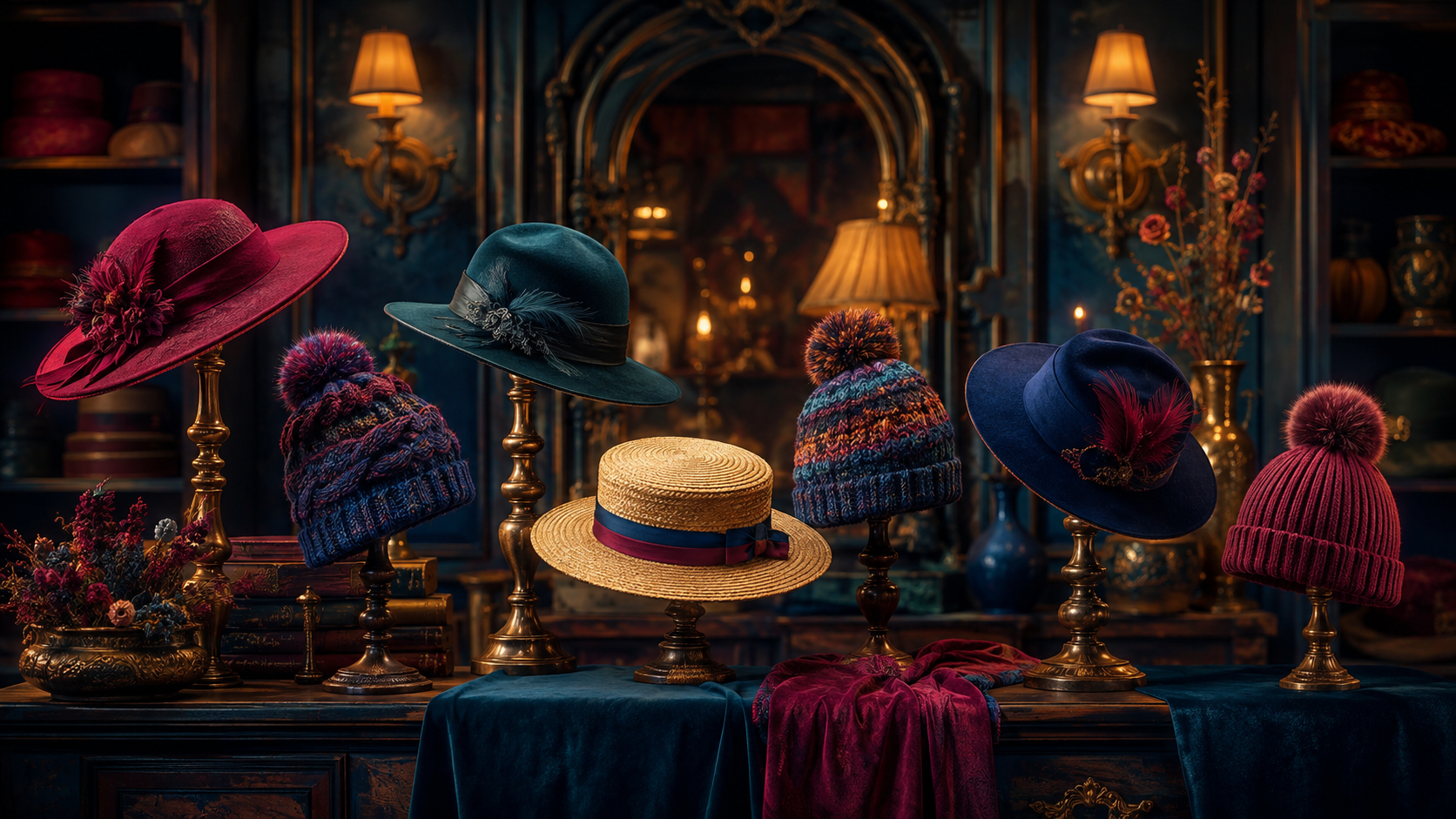Hats illustrated collection