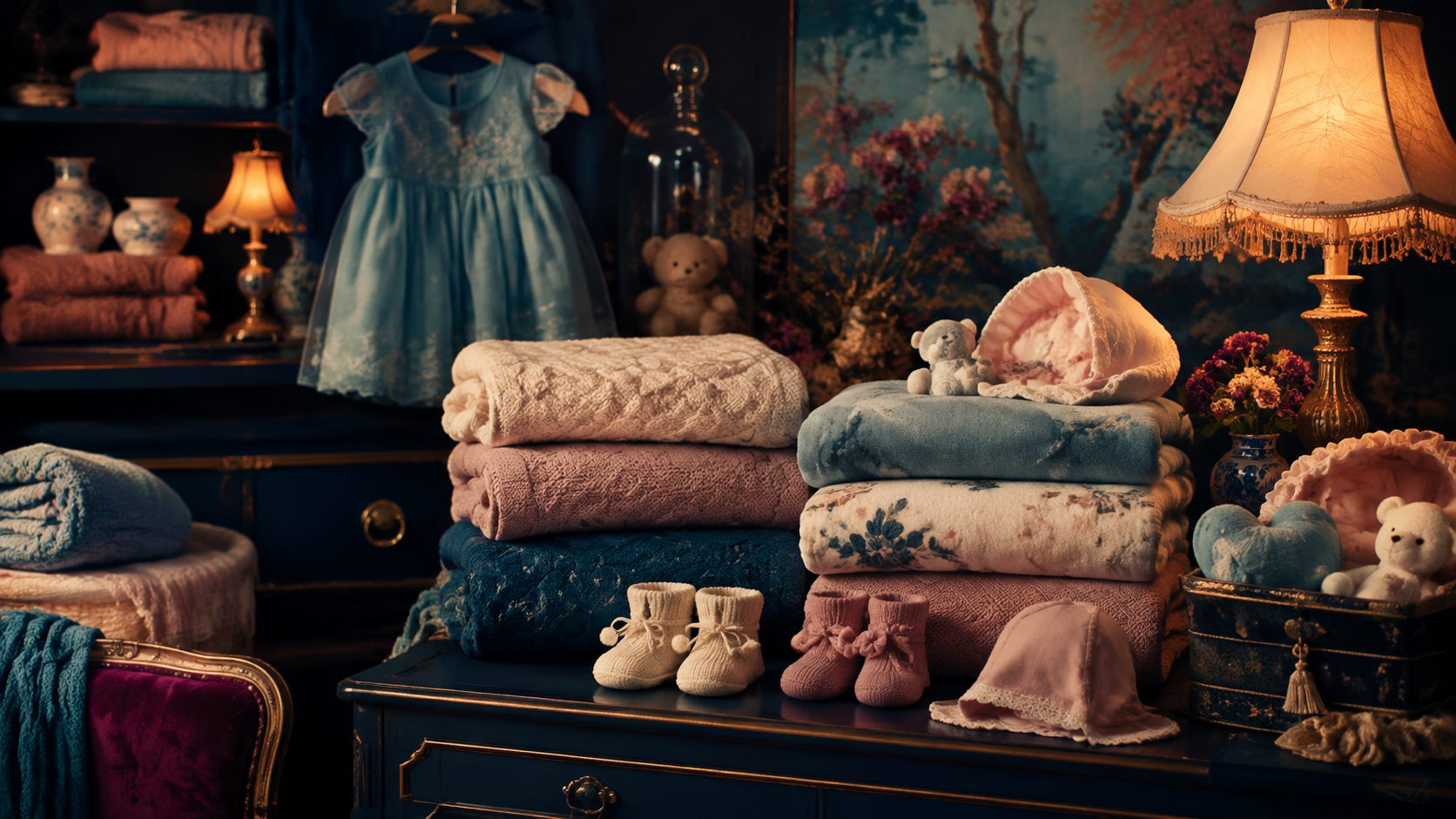Infant Baby Shop illustrated collection