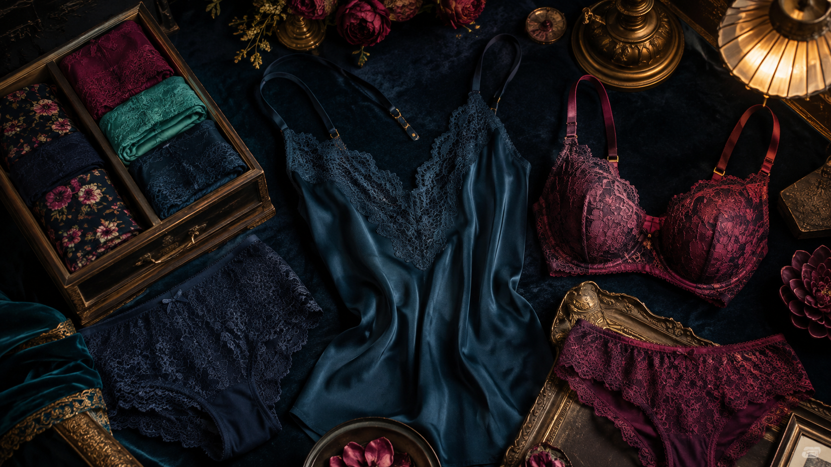Lingerie & Underwear illustrated collection