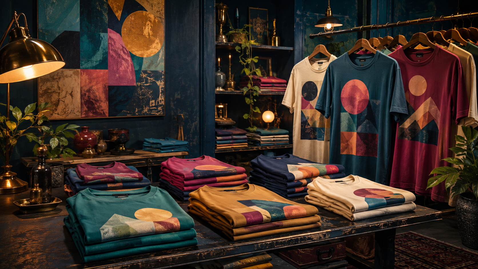 T-Shirts illustrated collection