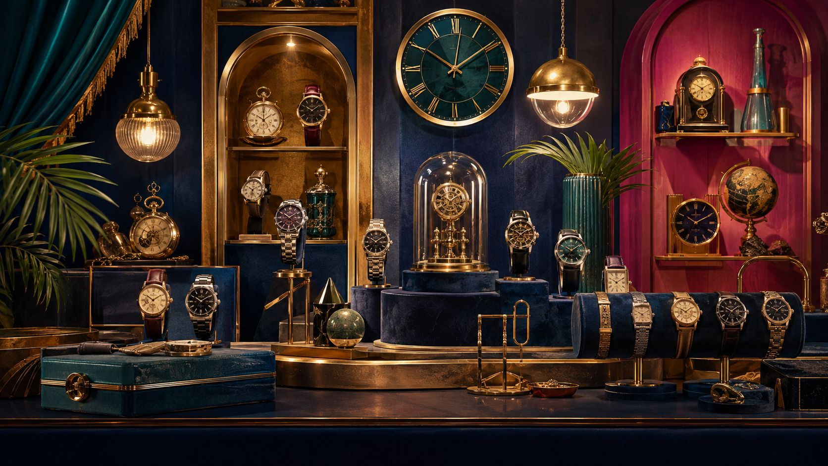 Watches & Timepieces illustrated collection