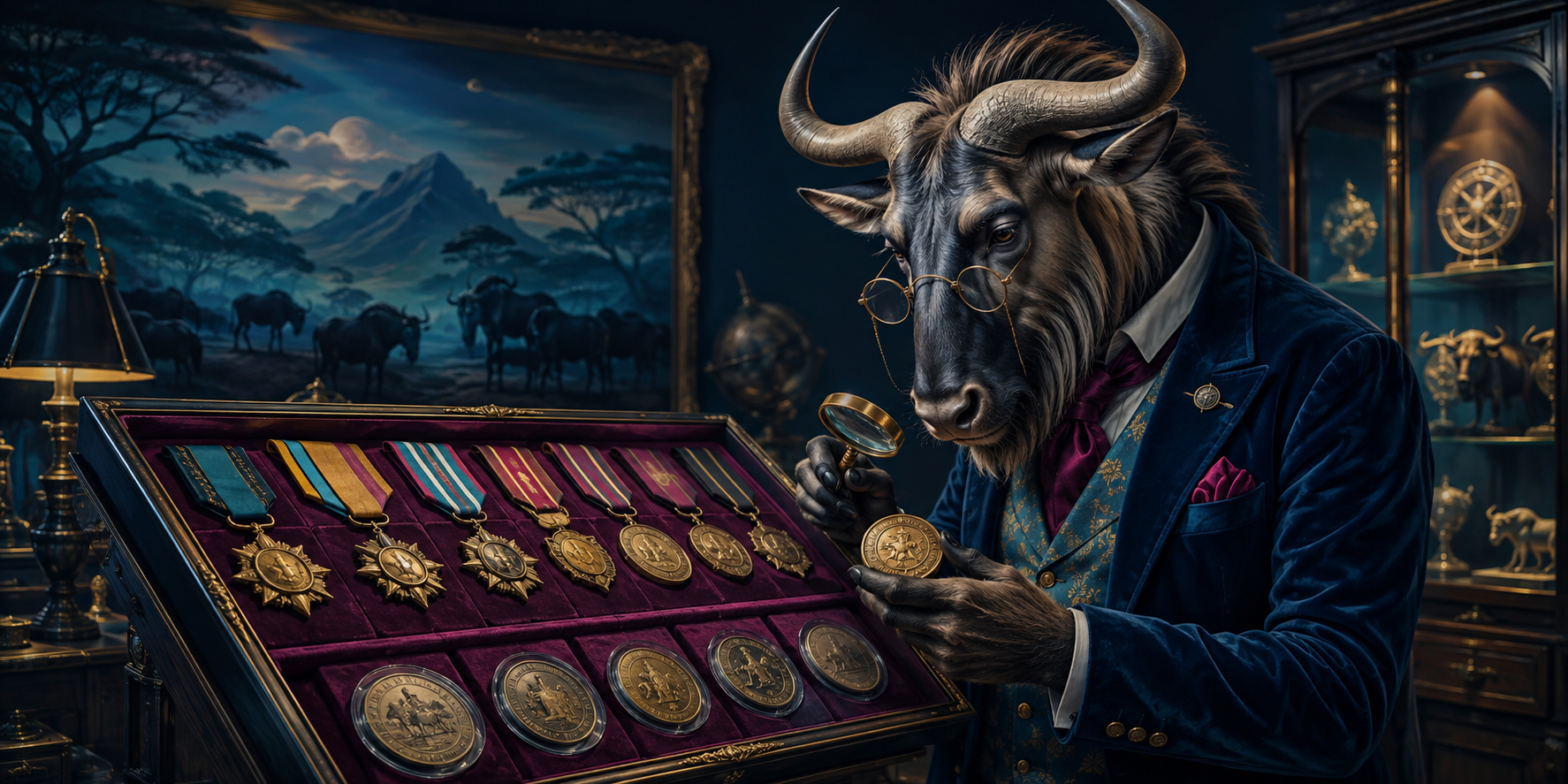 Illustrated gnu collector: Gnu Medals & Commemoratives
