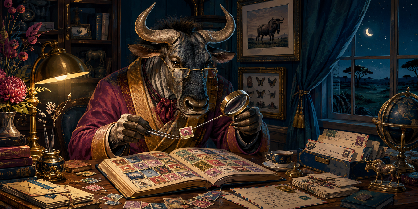 Illustrated gnu collector: Gnu Stamps