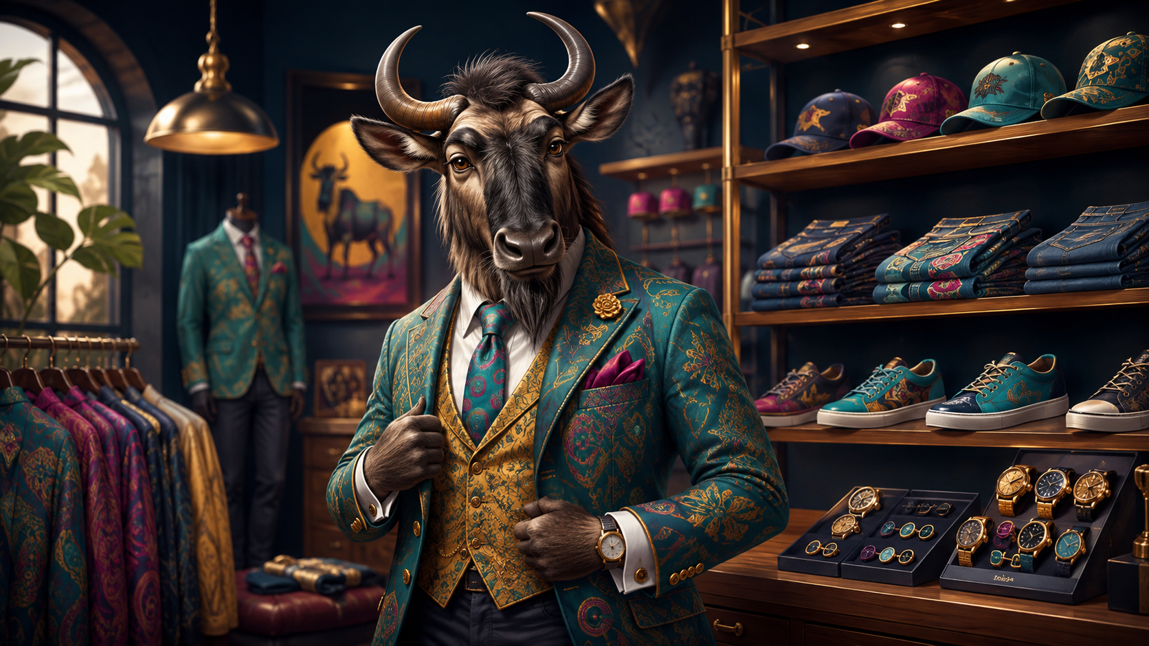 Will da Gnu boutique illustration
